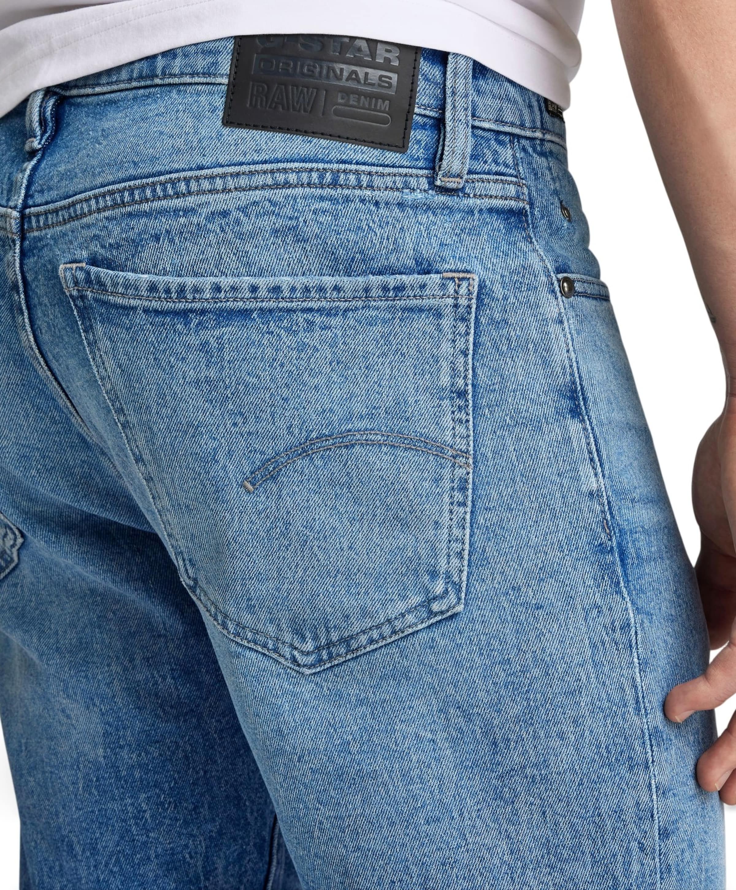 G-Star Raw Mosa Straight heren jeans blauw