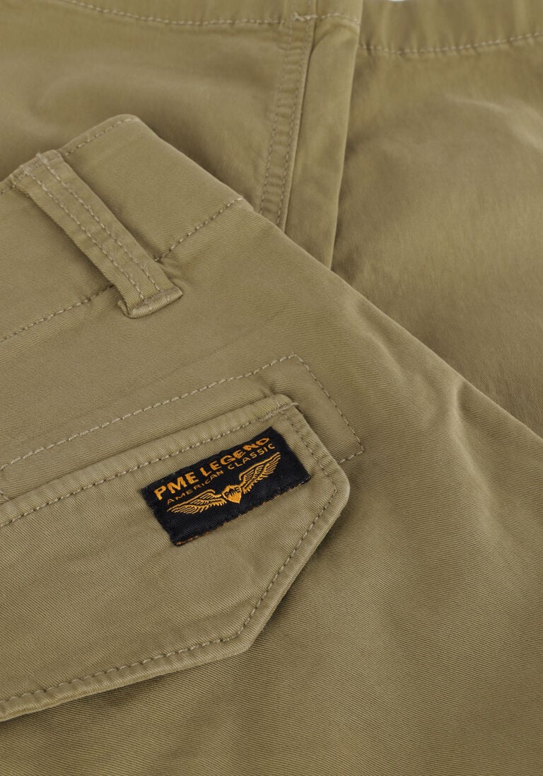 PME LEGEND groene pme legend cargobroeken nordrop cargo stretch twill