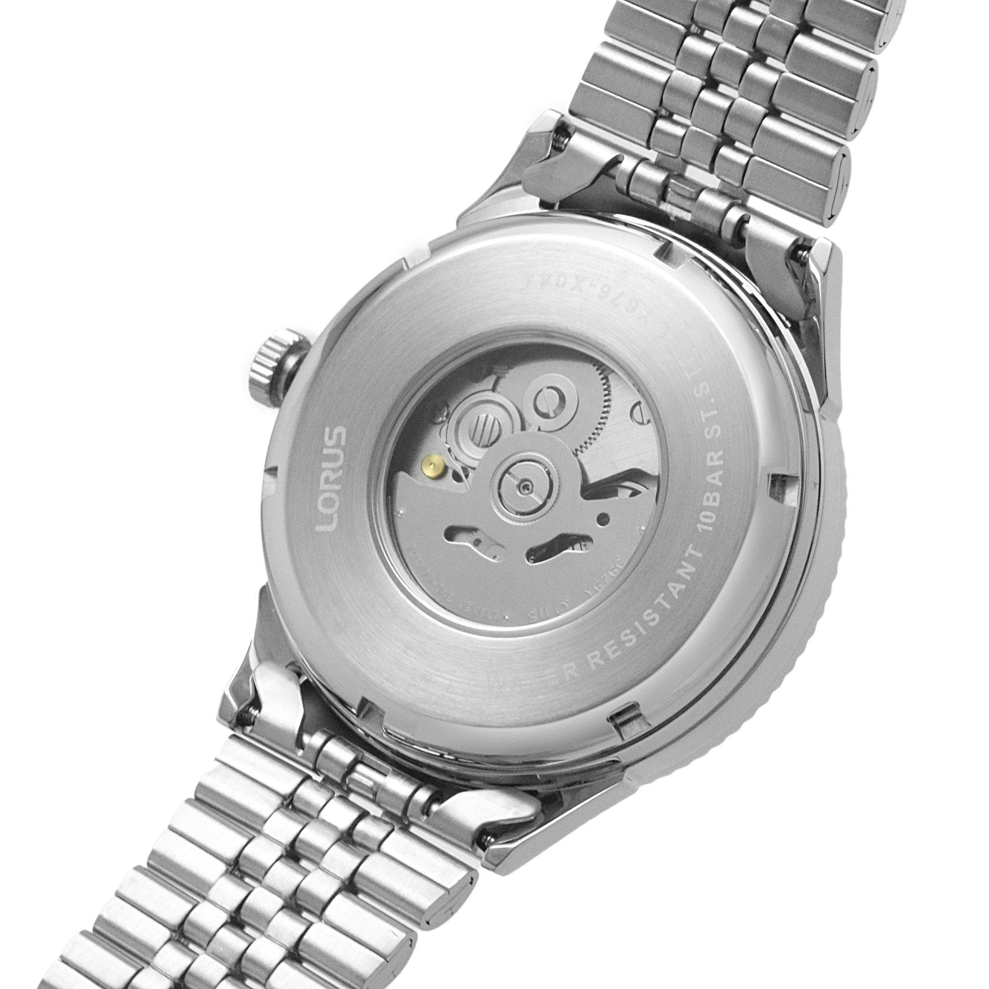 Lorus Mechanical Stainless Steel Classic Analogue Watch