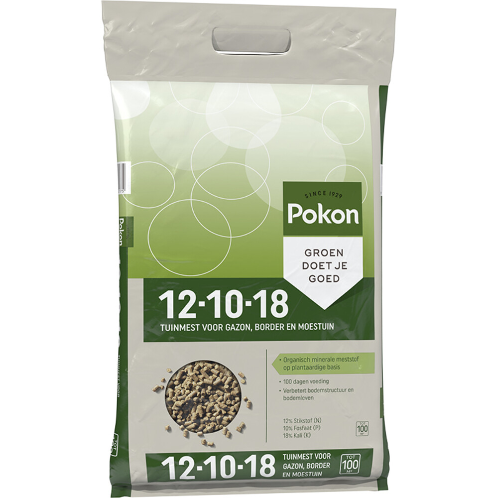 Pokon Tuinmest 12-10-18 Organisch Mineraal3,75 kg
