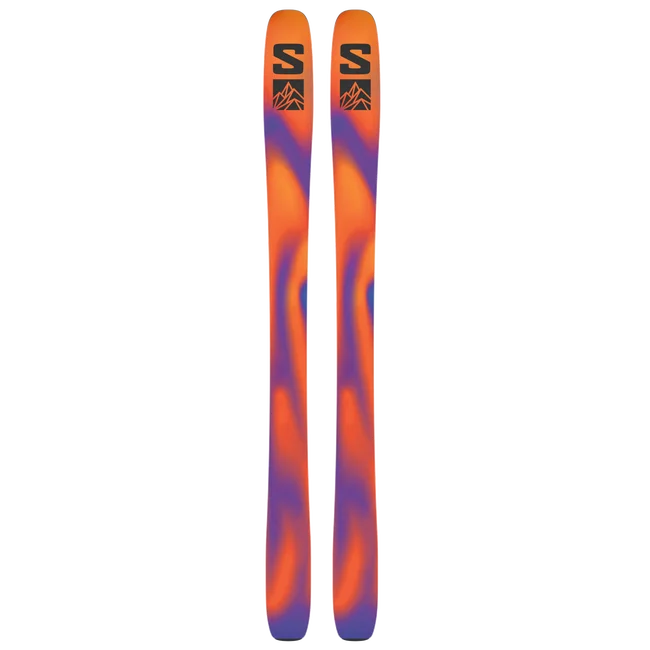 QST 98  Freeride-Ski Unisex ReefWaters/FlameOrange/RoyalPurple