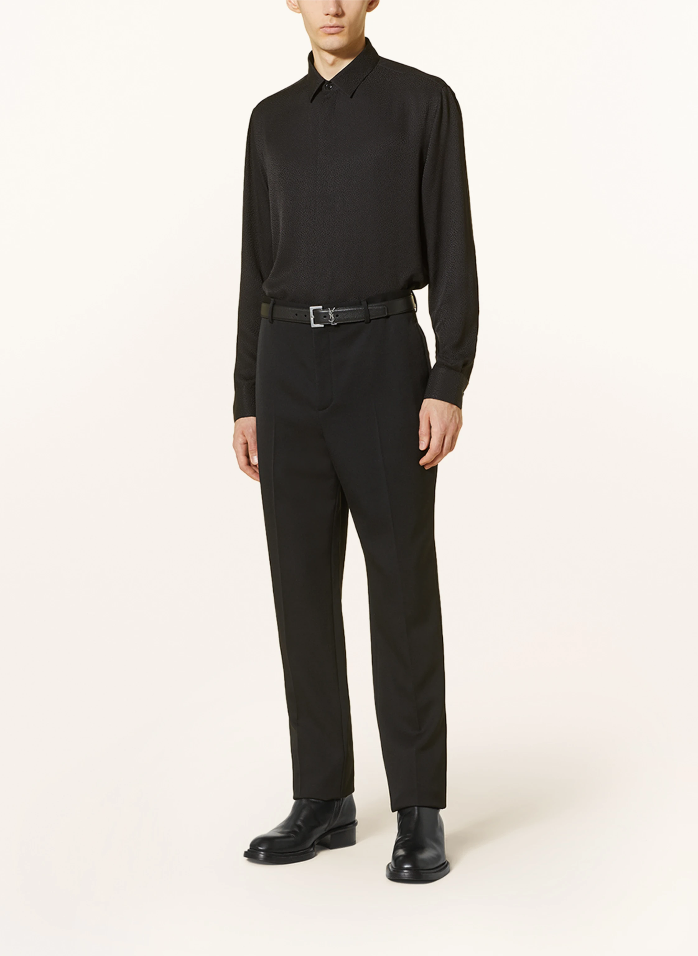 SAINT LAURENT Seidenhemd Comfort Fit