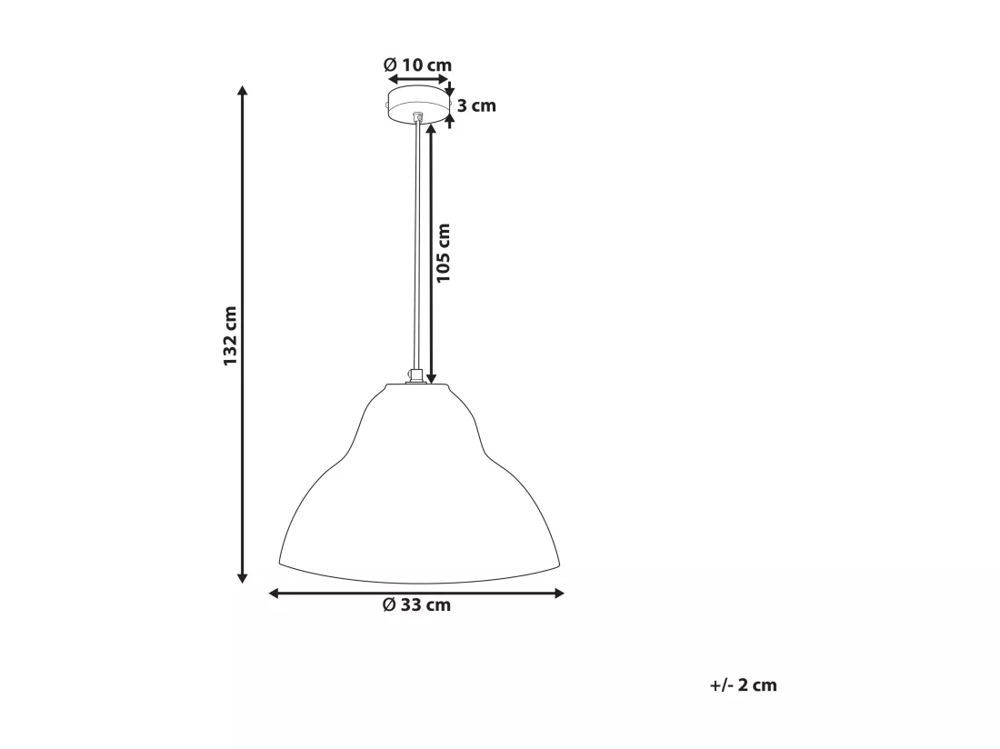 Lampe suspension KABALEBO Papier-mâché Gris