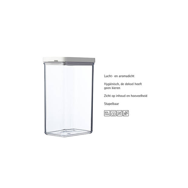 Mepal Bewaardoos Omnia Zwart 1.1 Liter