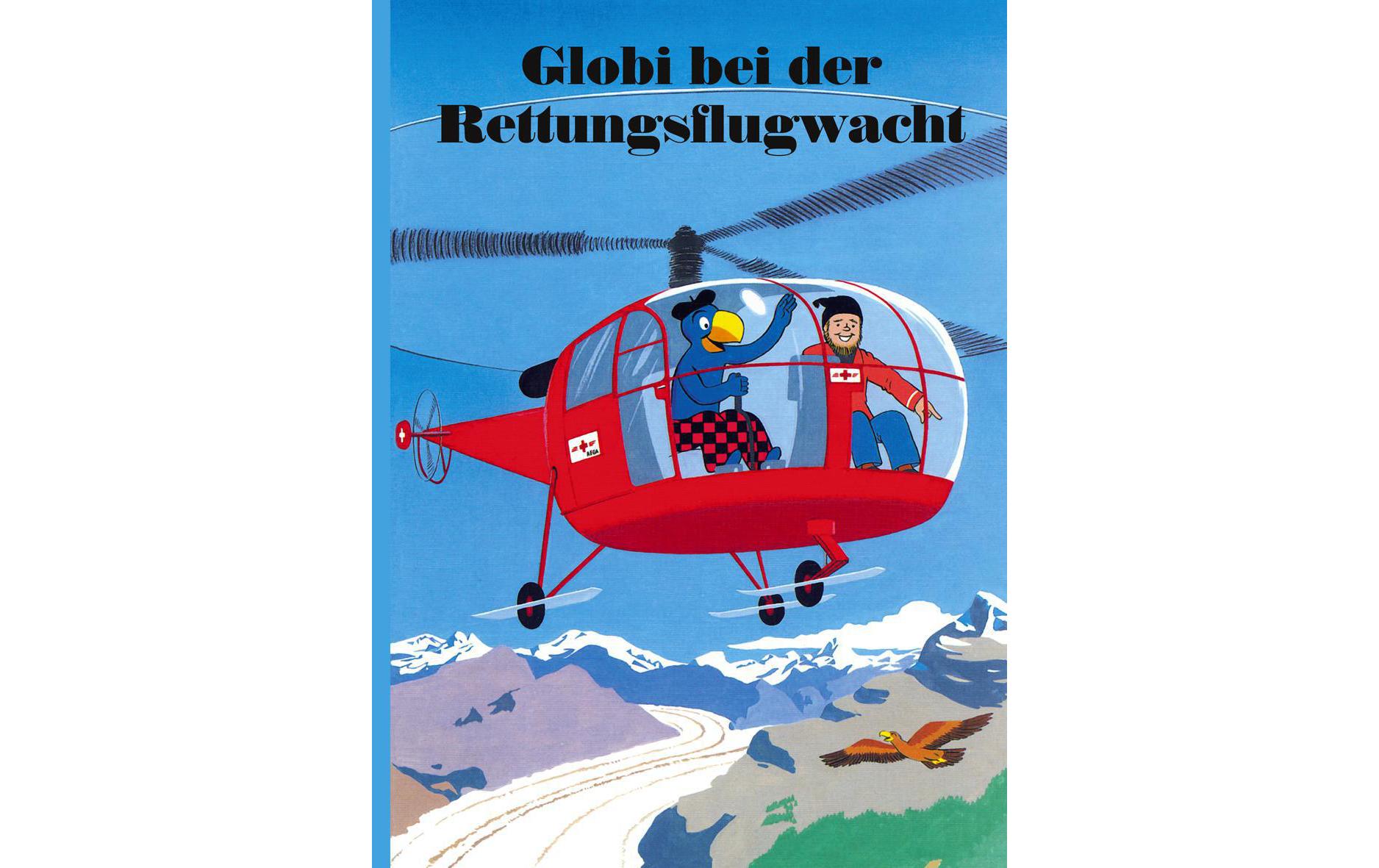 Bilderbuch Globi bei der RettungsflugwachtKinderbuch