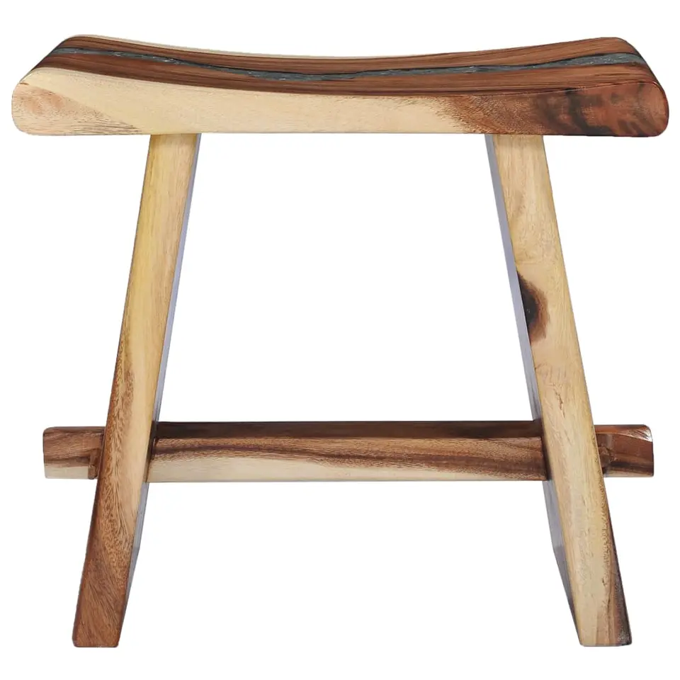 vidaXL - Kruk - Multikleur - Hout