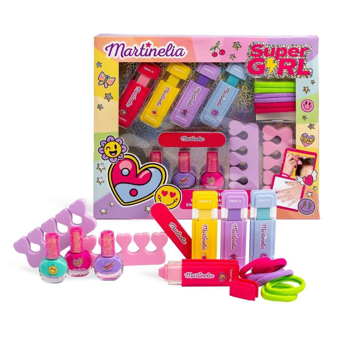 MARTINELIA Super Girl - Conjunto de Unhas e Cabelo - 1un