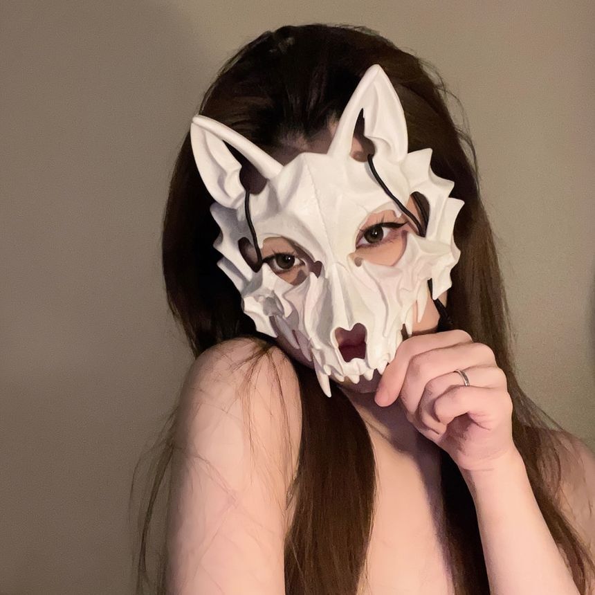 Wandoli - Halloween plastic feestgezichtsmasker (verschillende ontwerpen)