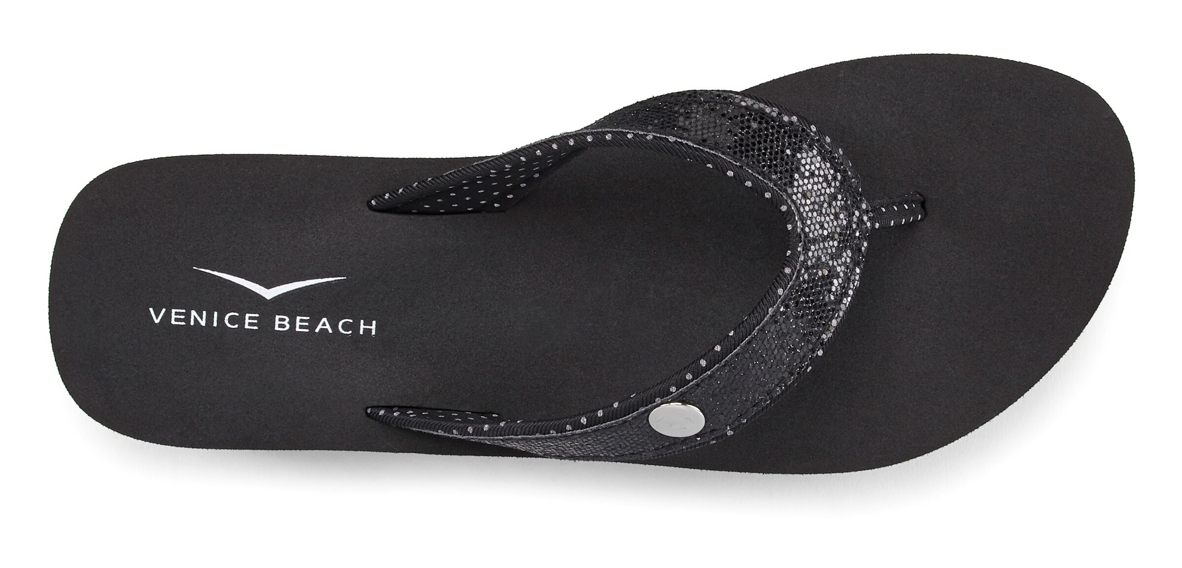 Venice Beach Badezehentrenner in schwarz