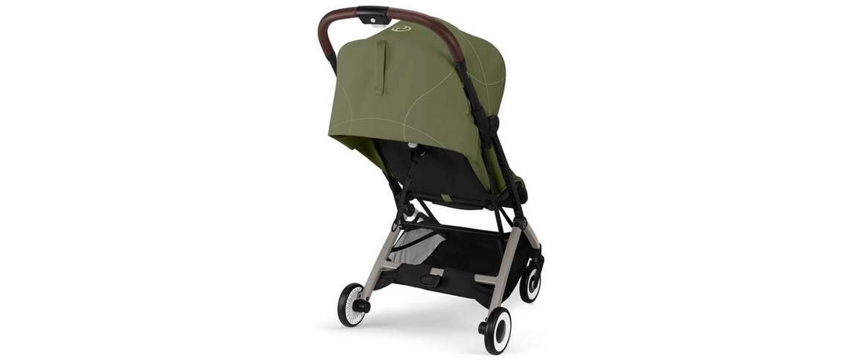 Buggy Orfeo Moss Green<br>Kompakter Reisebuggy mit Handgepäckmasse