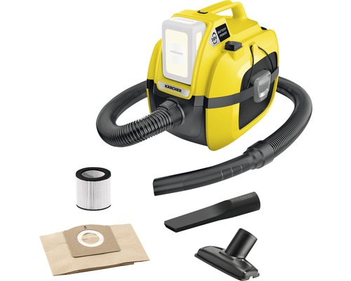 Kärcher WD 1 Compact Accu nat- en droogzuiger, zonder accu en lader