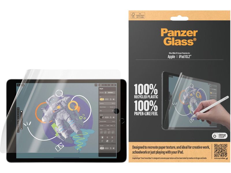 Panzerglass UWF GraphicPaper iPad 7th - 9th Gen. 10.2