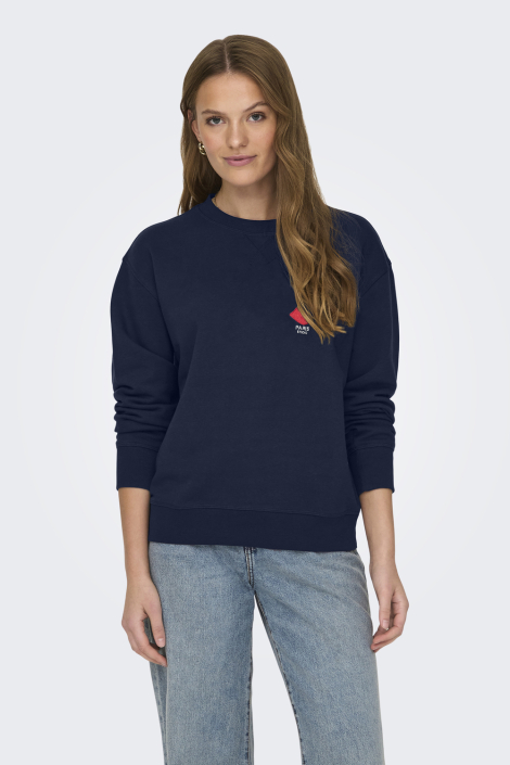 Jacqueline de Yong blauwe dames sweater