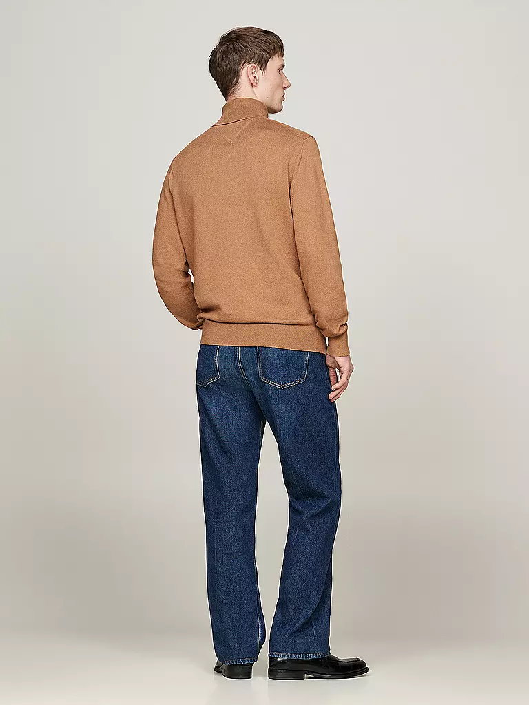 TOMMY HILFIGER Rollkragenpullover  camel