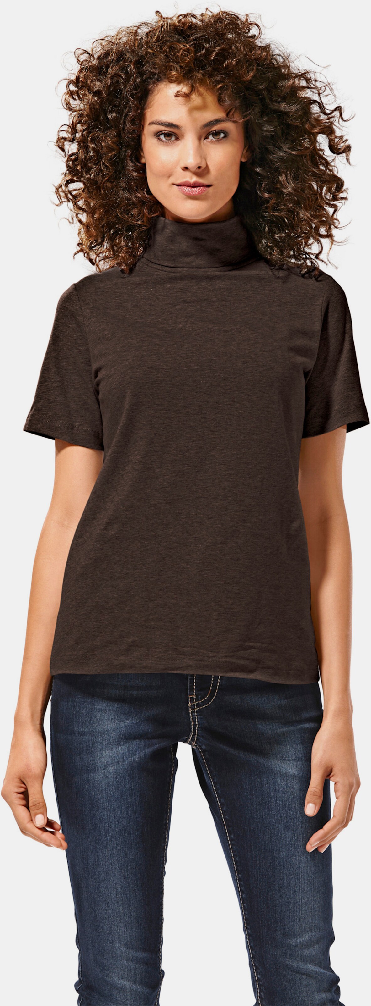Rollkragen-Shirt