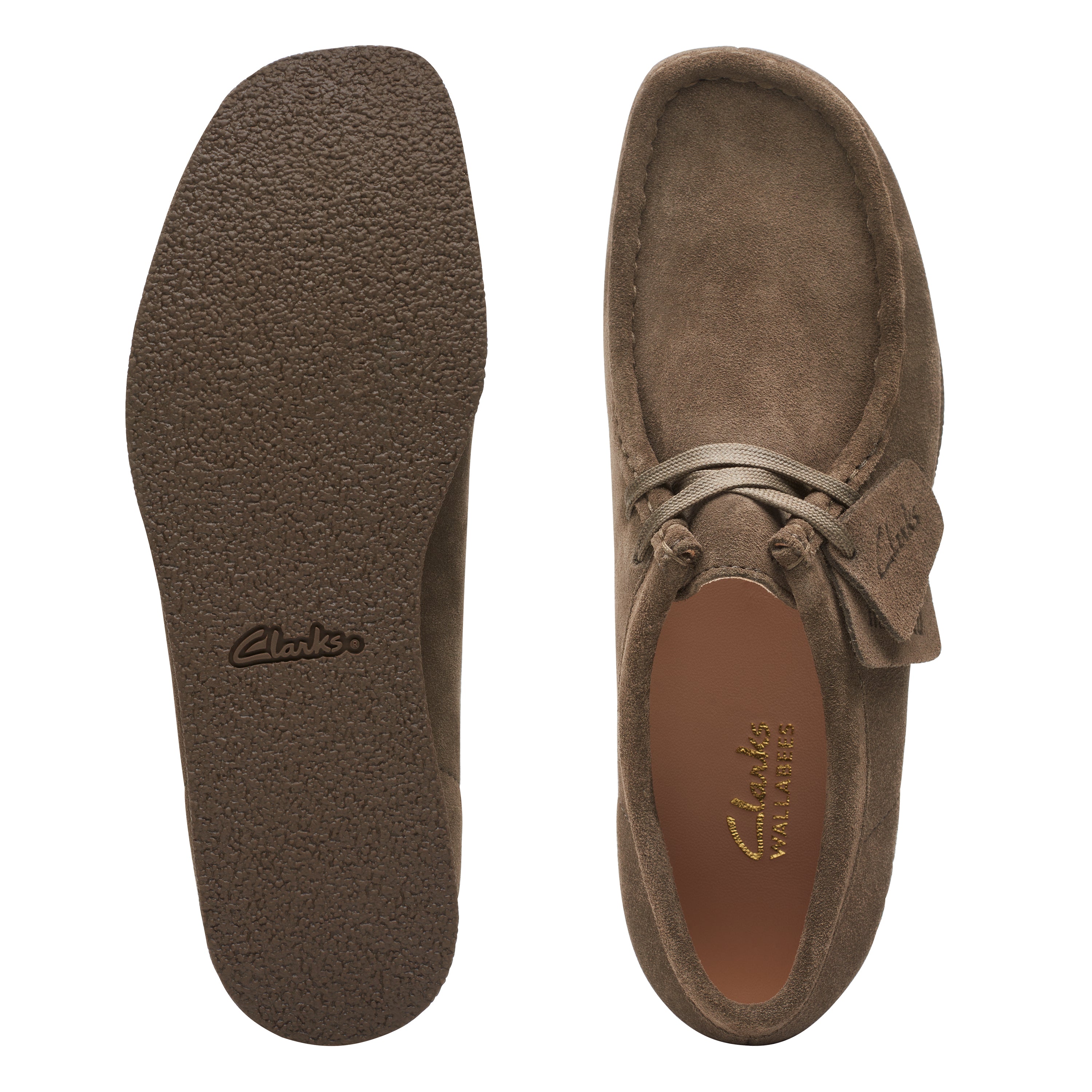 Clarks  Wallabee Evosh sko - Olive Suede
