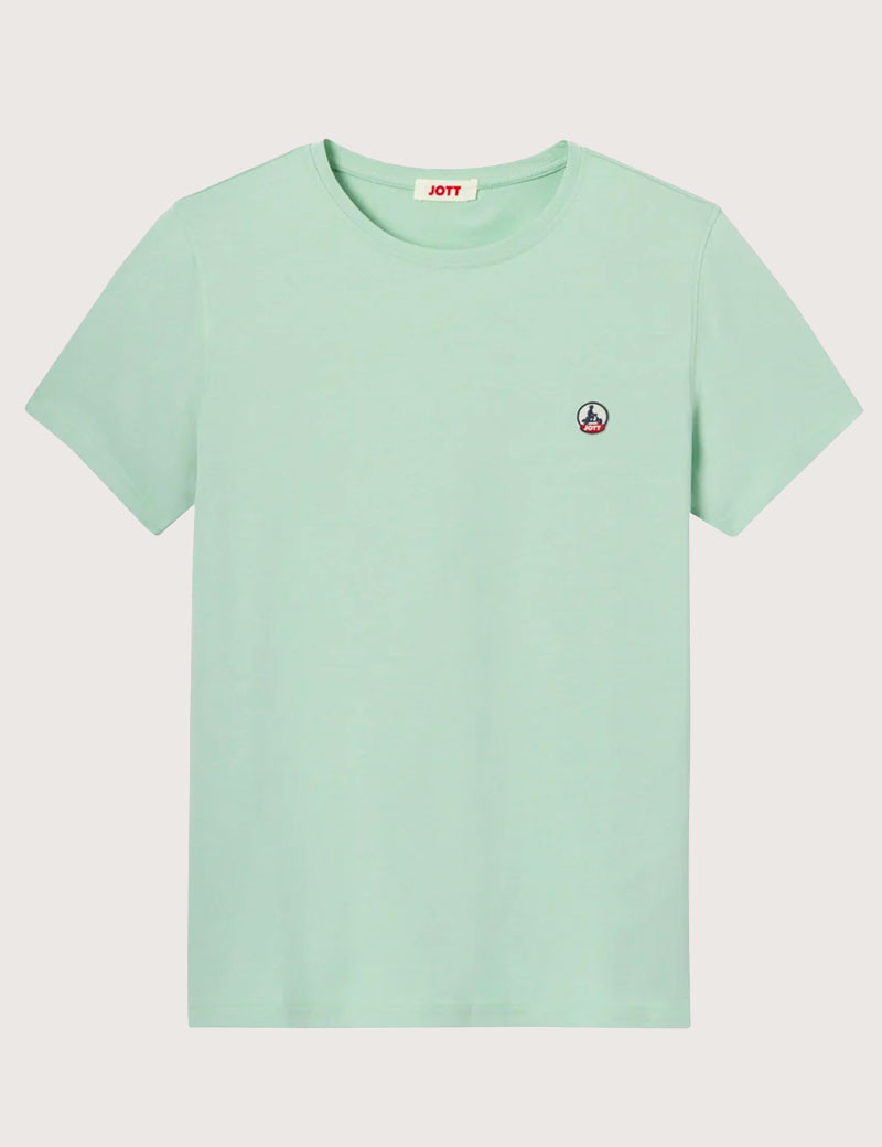 JOTT T-SHIRT HOMME MANCHES COURTES PIETRO VERT MENTHE