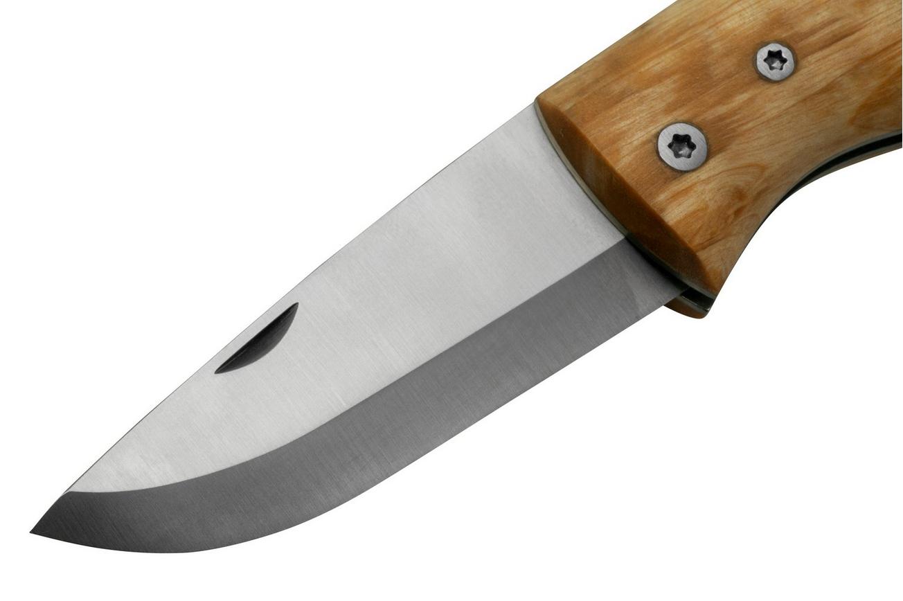 Helle Nipa 200657 Curly Birch, bushcraft zakmes