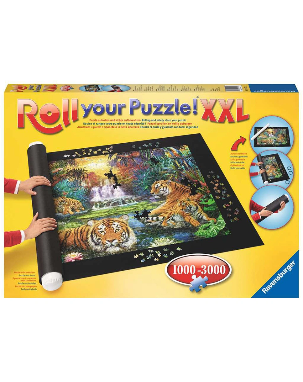 Ravensburger Roll your Puzzle XXL - Puzzlematte für Puzzles mit bis zu 3000 Teilen, Puzzleunterlage zum Rollen, Praktisches Zubehör zur Aufbewahrung von Puzzles
