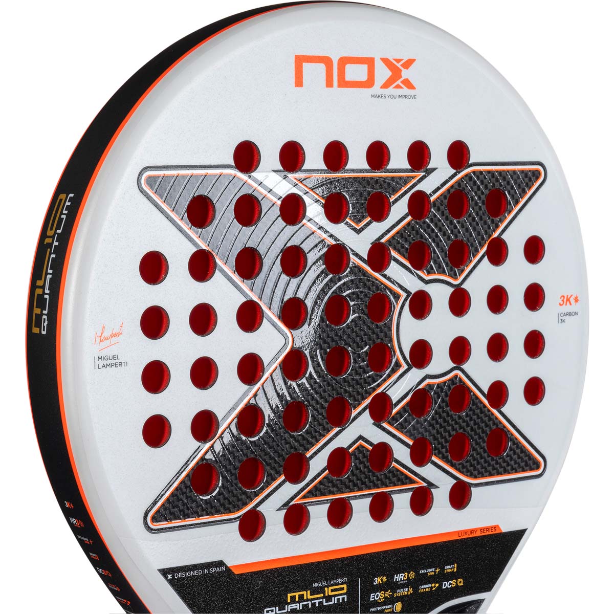 NOX ML10 Quantum 3K By Miguel Lamperti 2025 Padel Bat