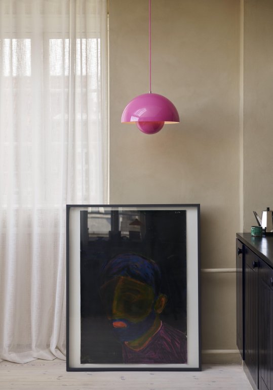 &tradition FlowerPot VP7 hanglamp Ø37 mat wit