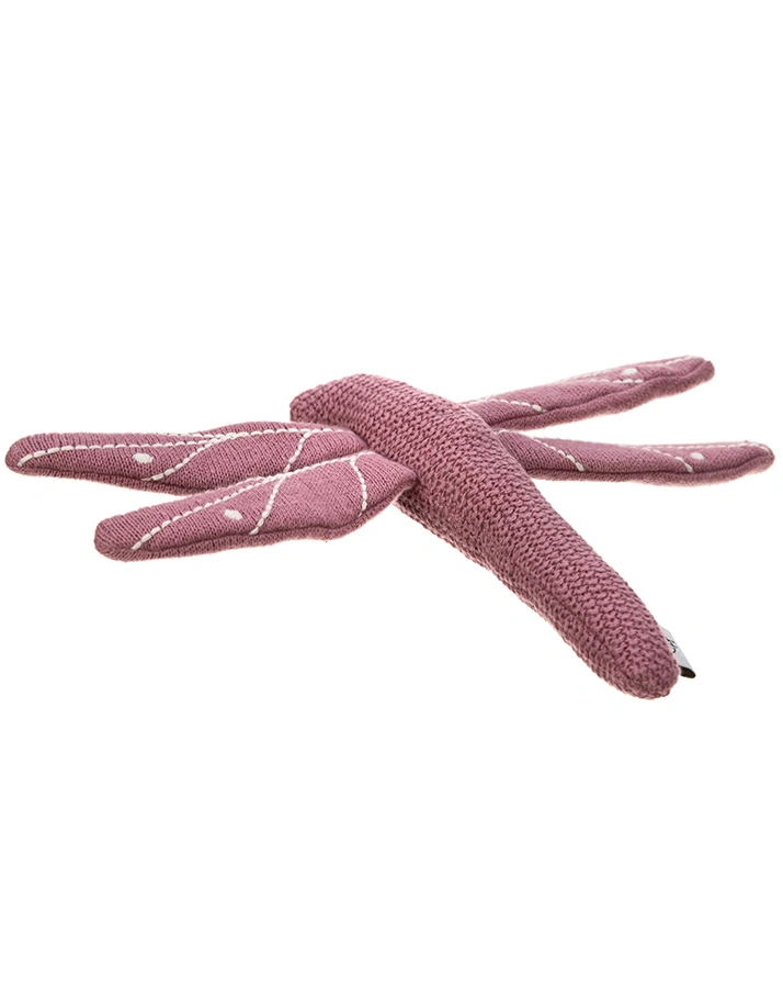Strick-Rassel GARDEN EXPLORER – LIBELLE in altrosa