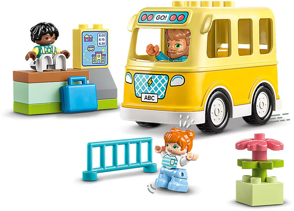 LEGO®DUPLO®MA VILLE 10988 - LE VOYAGE EN BUS