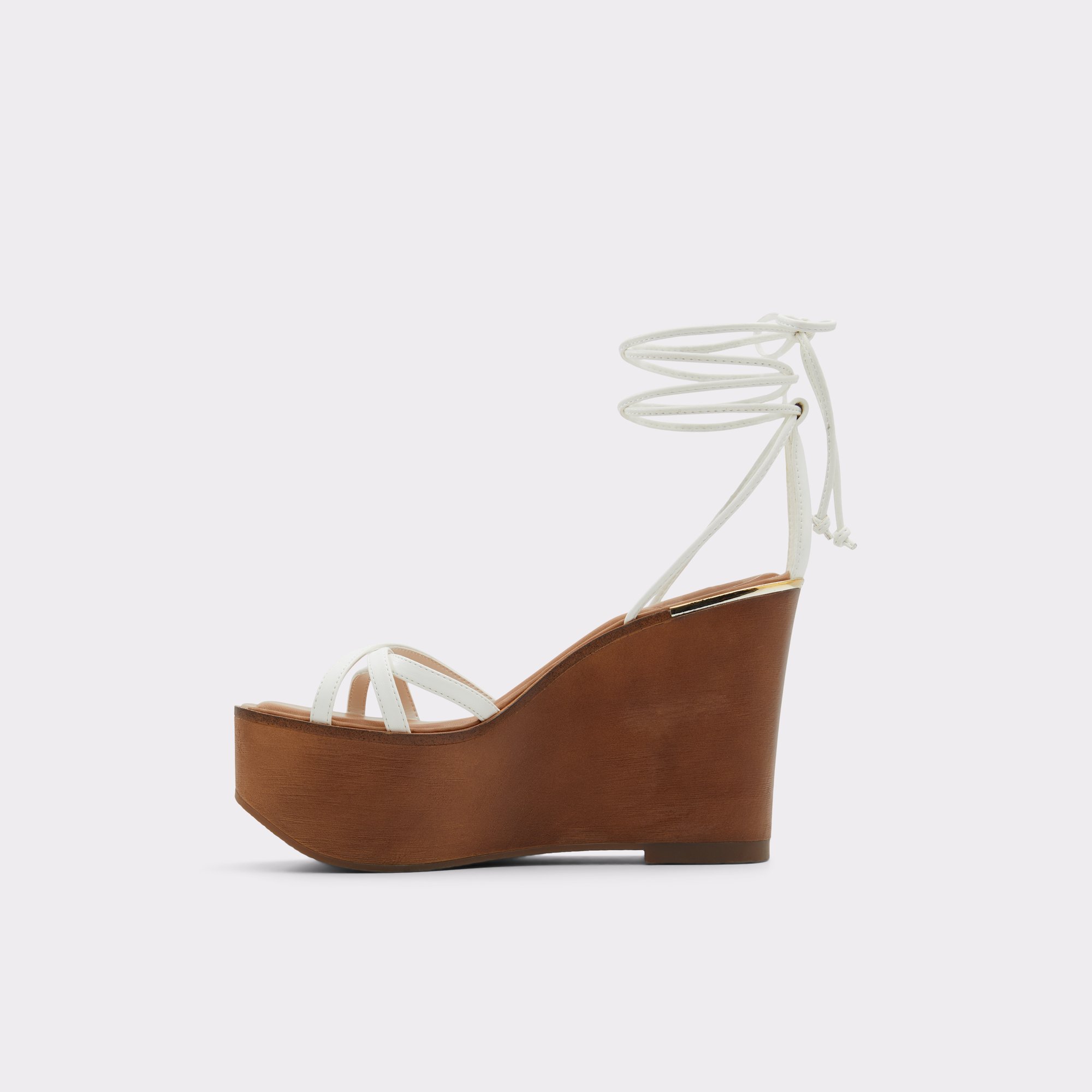 Lamarina White Women Wedges & Espadrilles