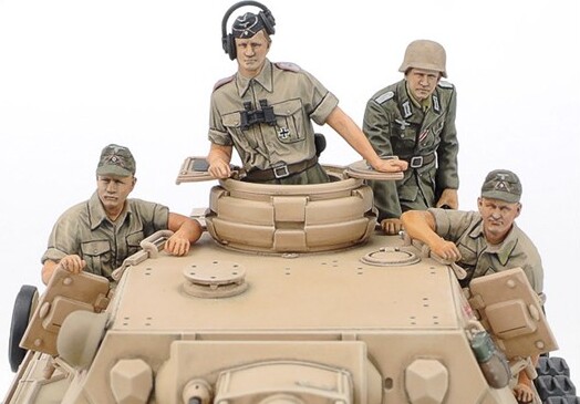 Tamiya - Panzerkampfwagen IV Ausf. G Tank Byggesæt - 1:35 - 35378