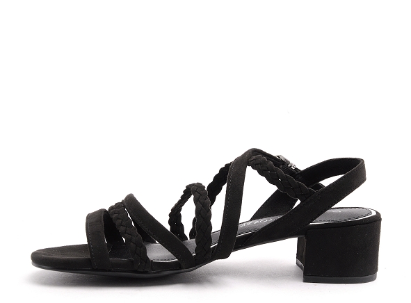 Marco tozzi nu pieds talons femme 28203 noir