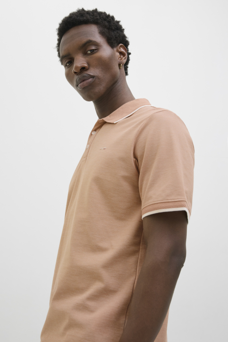 Jack & Jones roze heren polo