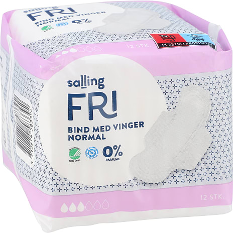 Bind m. vinger normal sugeevne