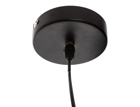 ATMOSPHERA - Plafonnier Suspension fleur en métal - diam 57 cm - noir