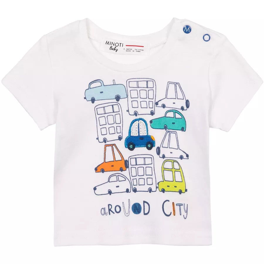 MINOTI T-Shirt und Leggings im Set WeißGrün