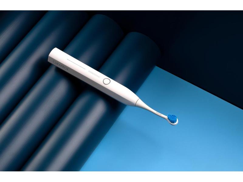 CURAPROX Schallzahnbürste Hydrosonic Pro Elektrische Zahnbürste in Weiss