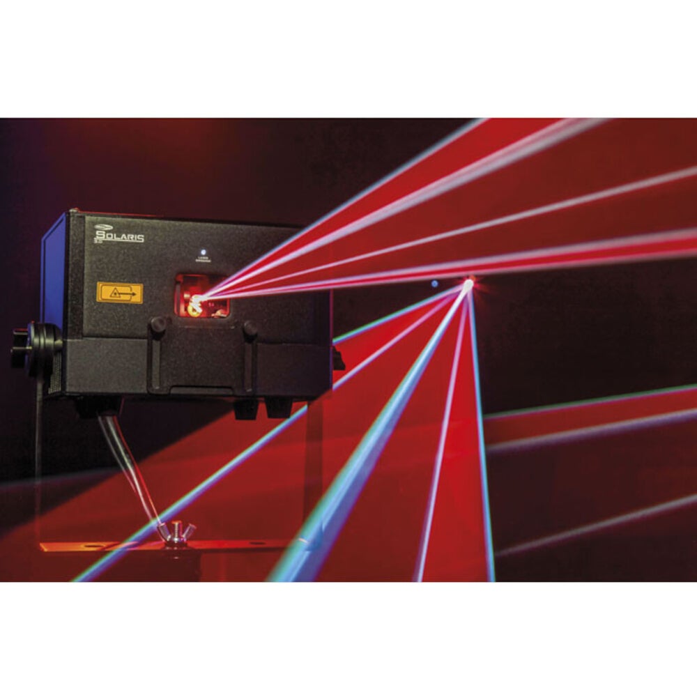 Showtec Solaris 3.0 RGB-laser met Pangolin FB4