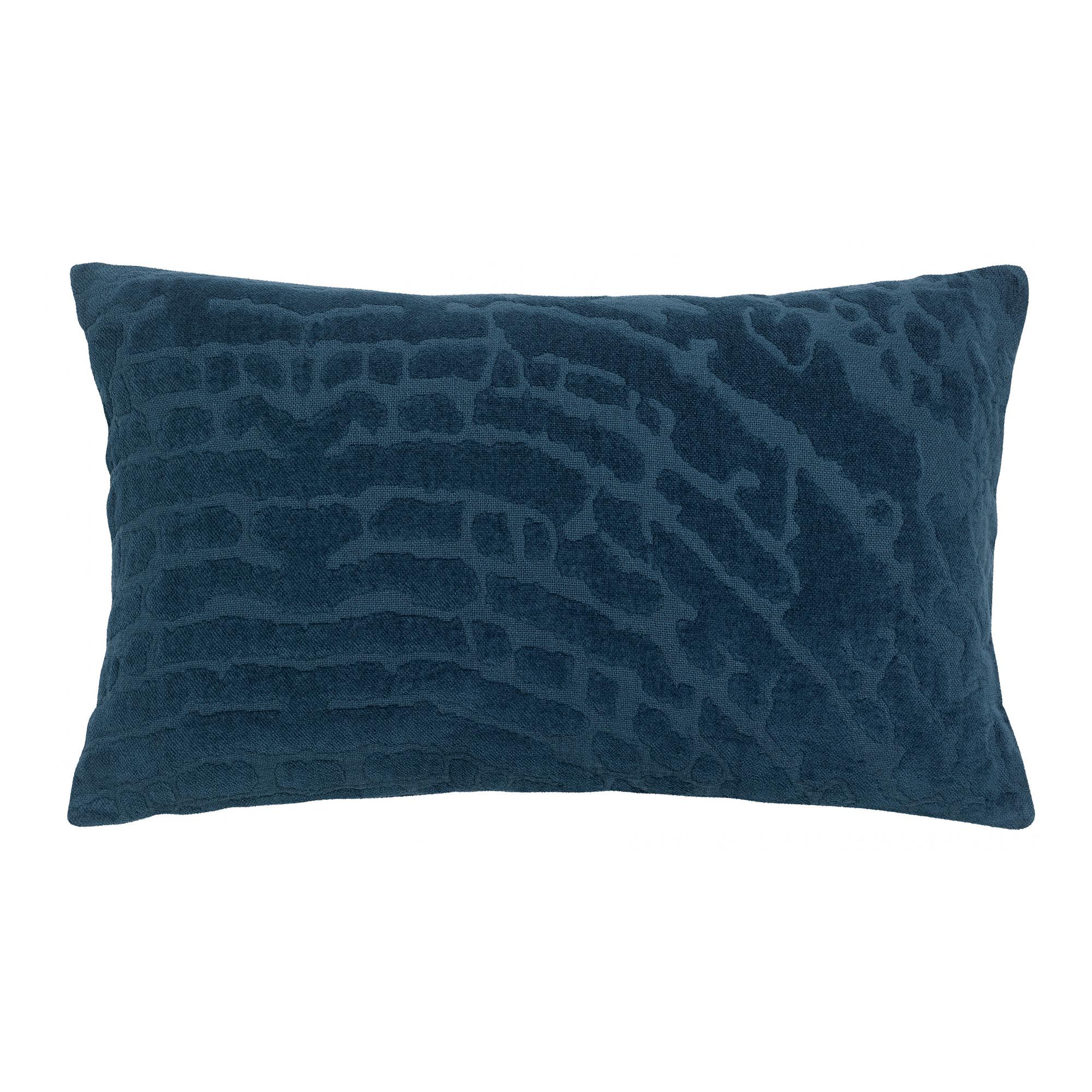 Coussin inès encre 30 x 50 cm