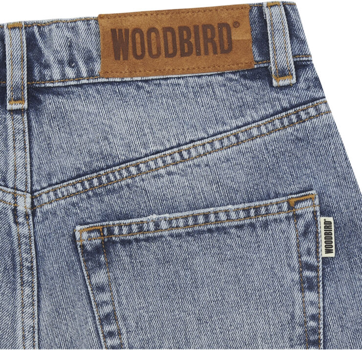 Woodbird WBMaggie Optic Shorts Optic blue