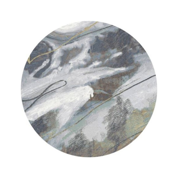 Rond modern vloerkleed - Acampo 2626 | Abstract