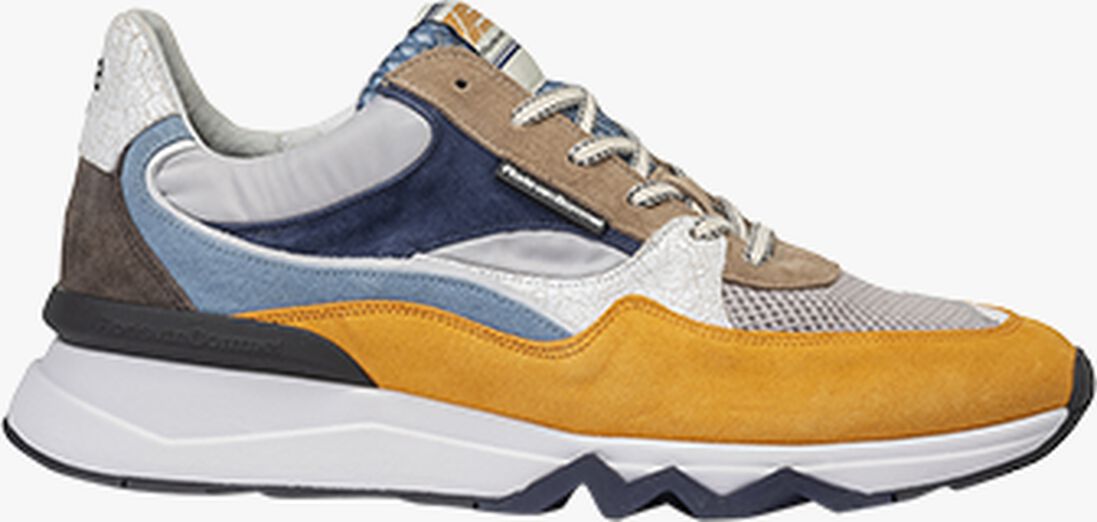 FLORIS VAN BOMMEL oranje floris van bommel lage sneakers sfm-10155
