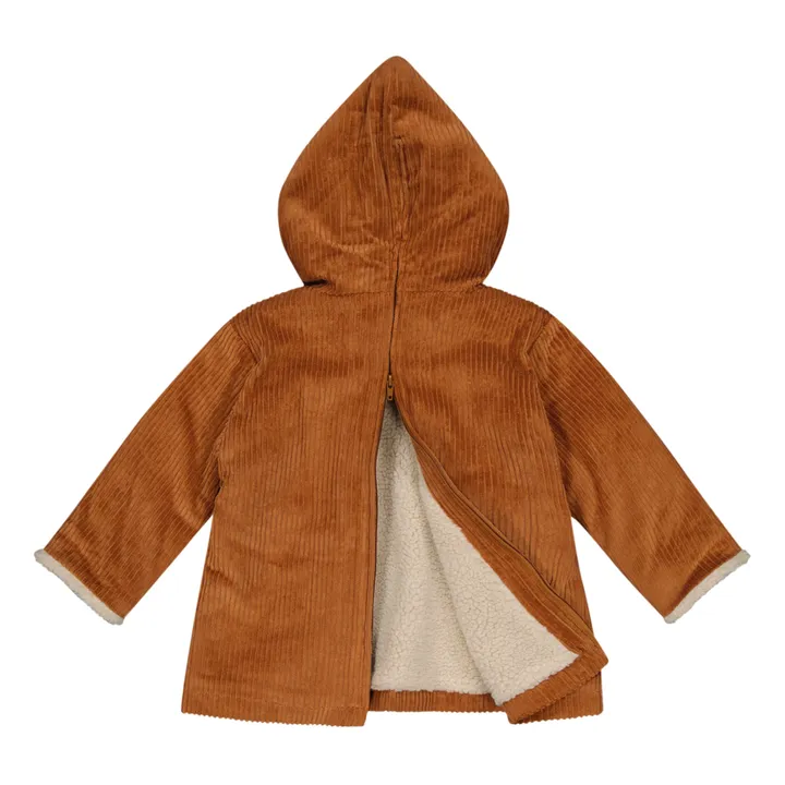 Frangin Frangine Sweat Capuche Velours Casimir | Camel