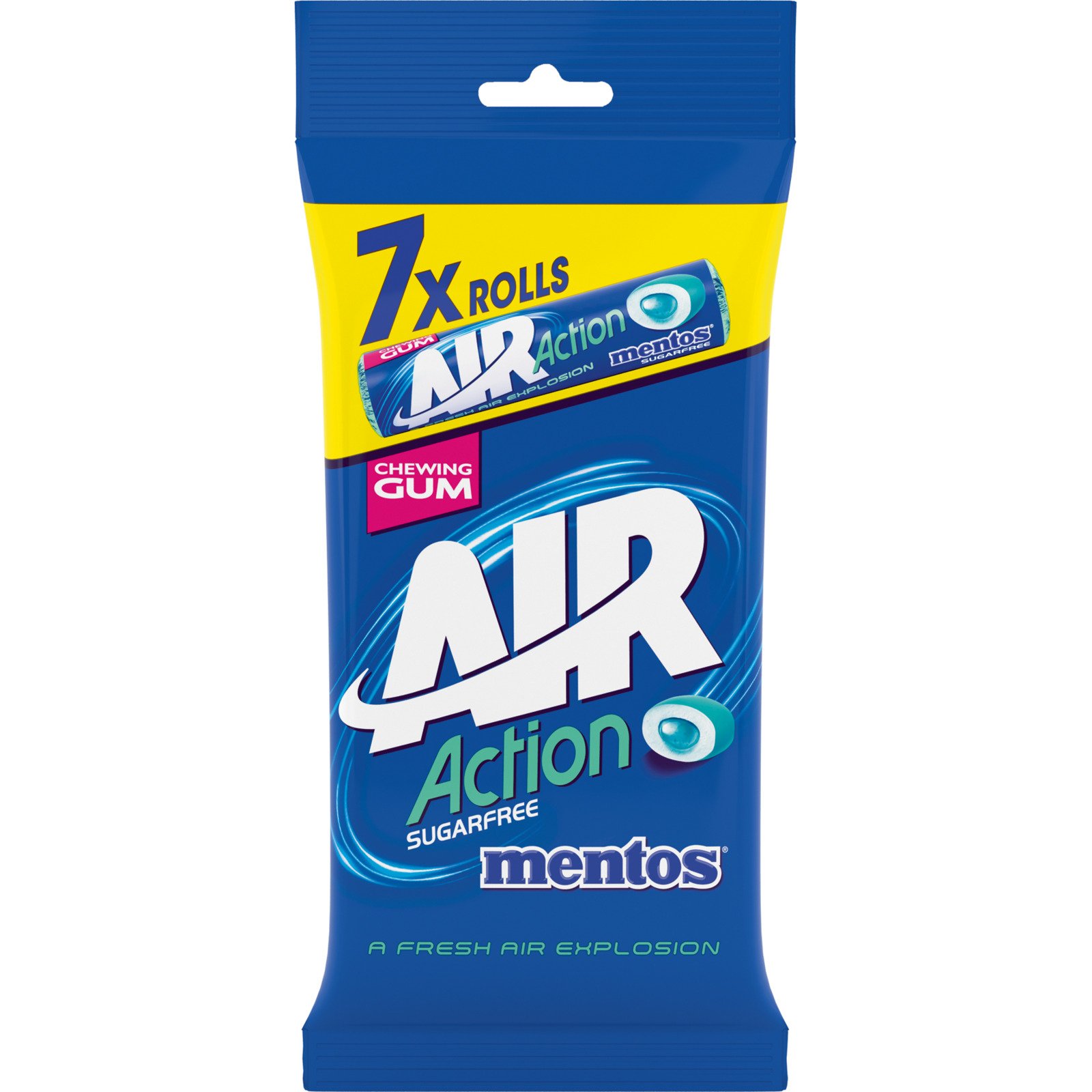Mentos Gum Air Action 7 x 15,5 g