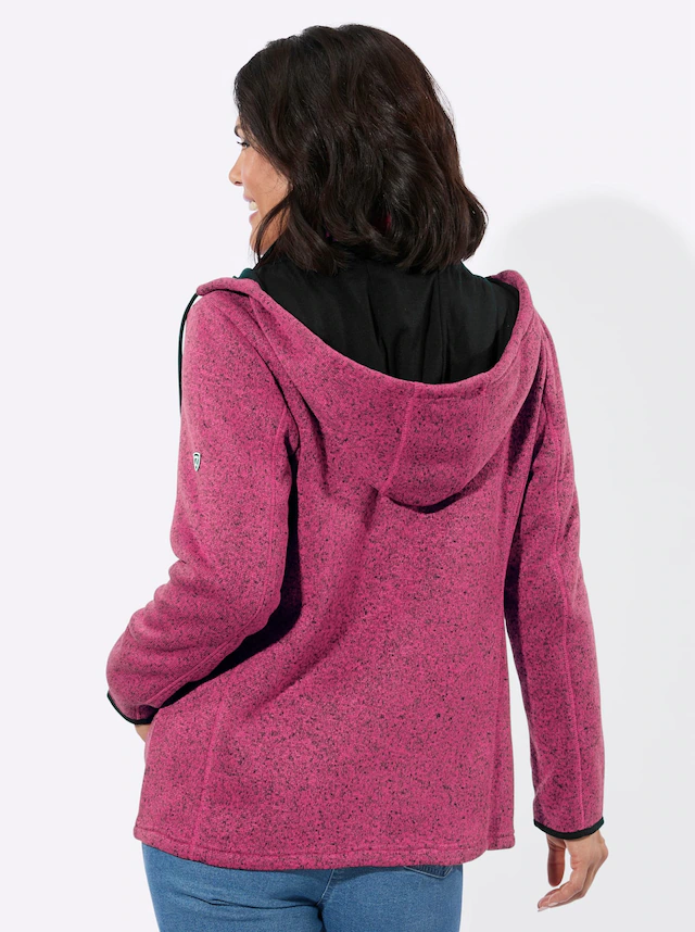 Casual Looks Fleecejacke mit Kapuze