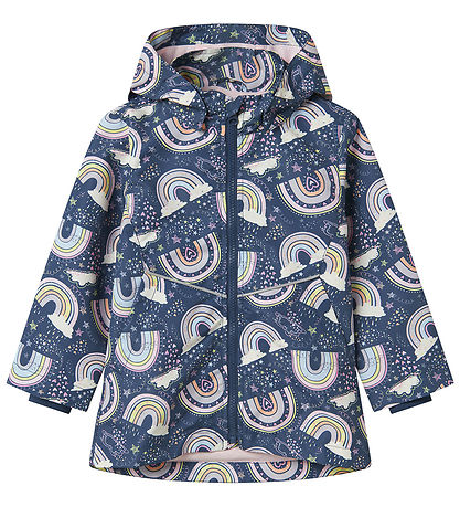Name It Sommerjacke - NmfMaxi - Sargasso Sea/Rainbow