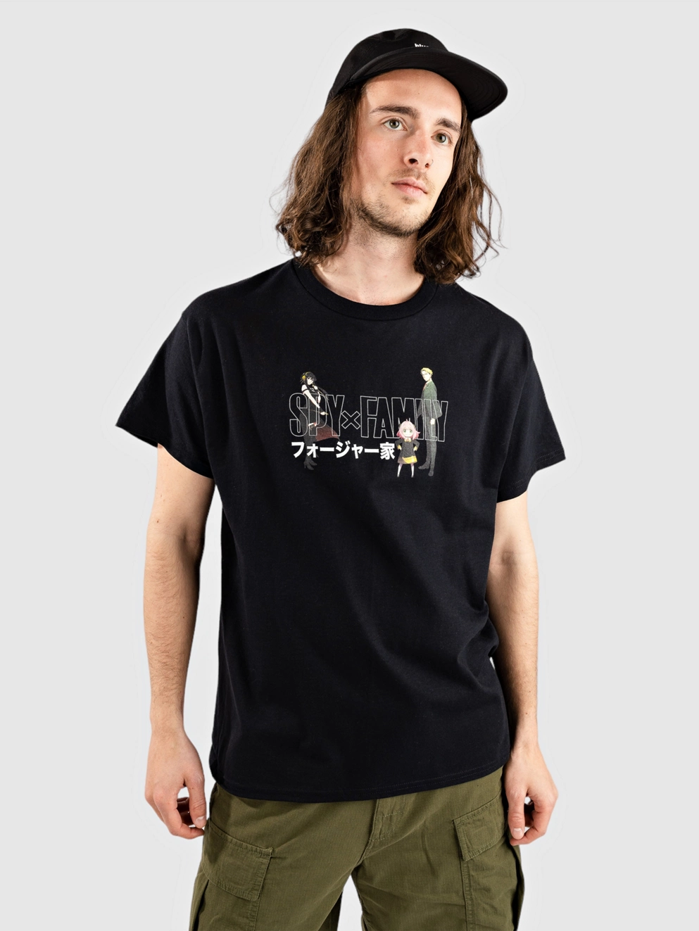 Episode X Spy Family Forger Morph T-Shirt black