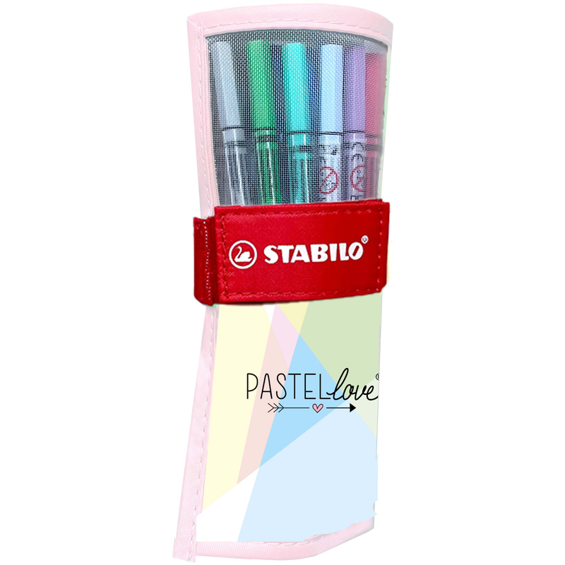 Stabilo Faserschreiber Pen 68, Pastellove, 25er Etui, assortiert