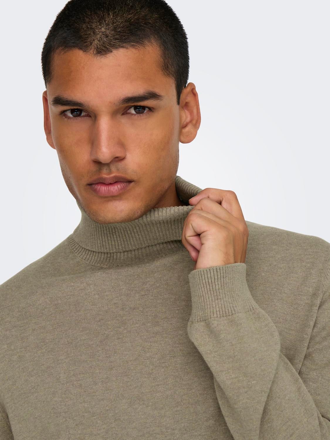 ONSLOUI Pullover Desert Taupe