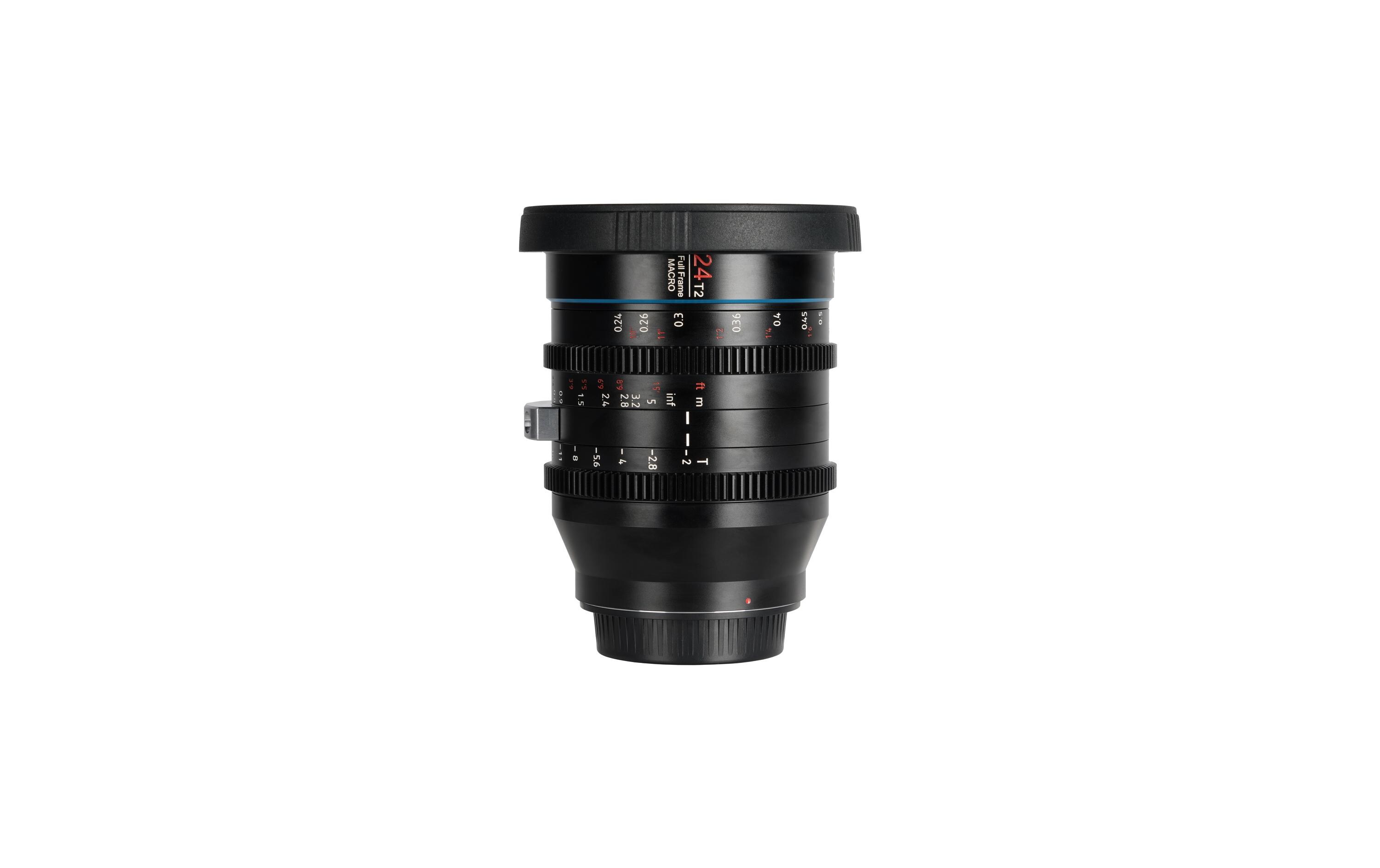Festbrennweite 24mm T2 Full-frame Marco Cine Lens – Arri PL<br>Makro-Vollformat-Filmobjektiv