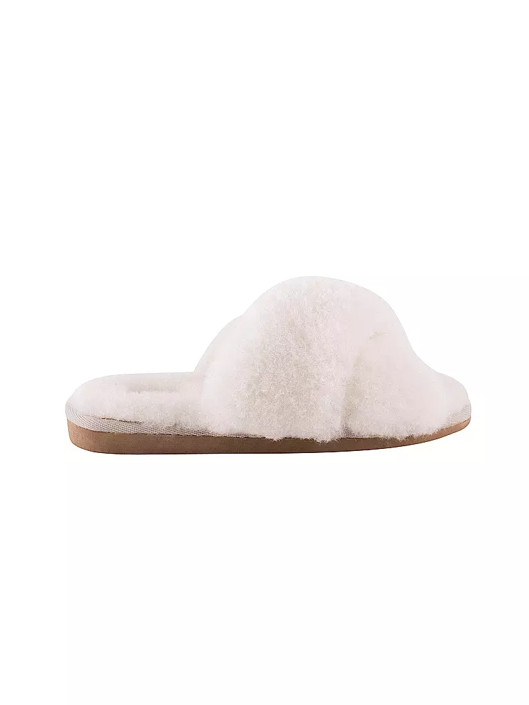 SHEPHERD OF SWEDEN Hausschuhe - Pantoletten LOVISA creme