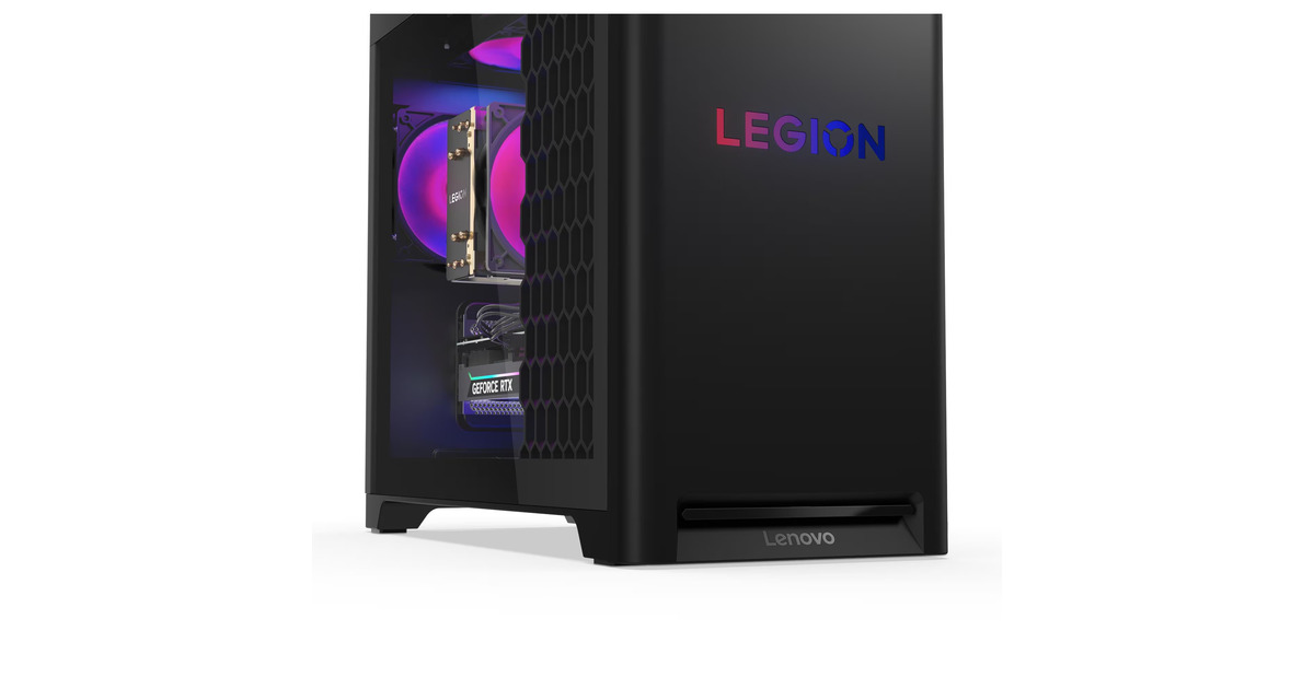 LenovoLegion T5 30AGB10 (90YJ005SMH) gaming pc  (Zwart | Ryzen 5 7600 | RTX 5060 | 16 GB | 1 TB SSD)